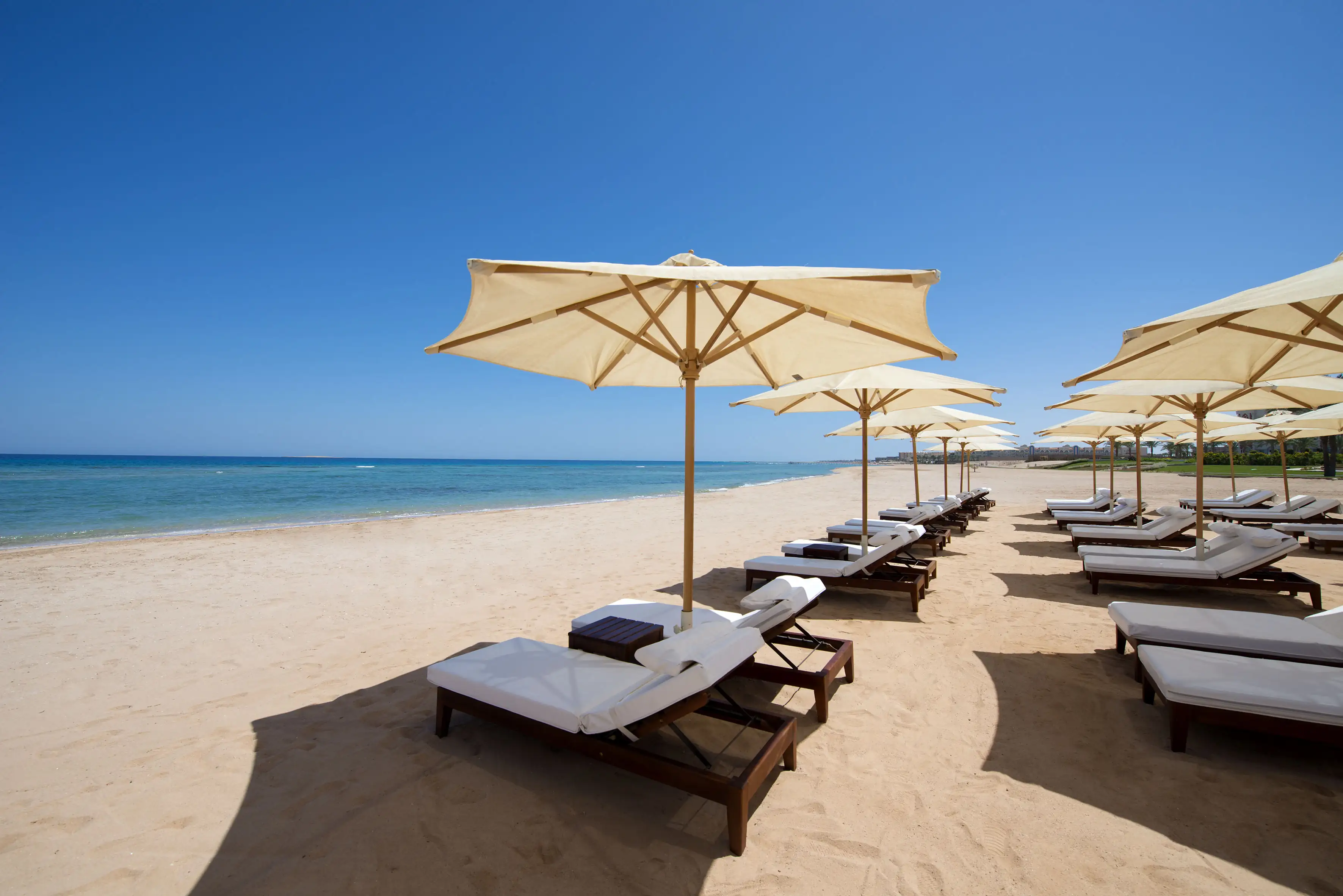 Flot strand i Sharm el Sheikh, Egypten