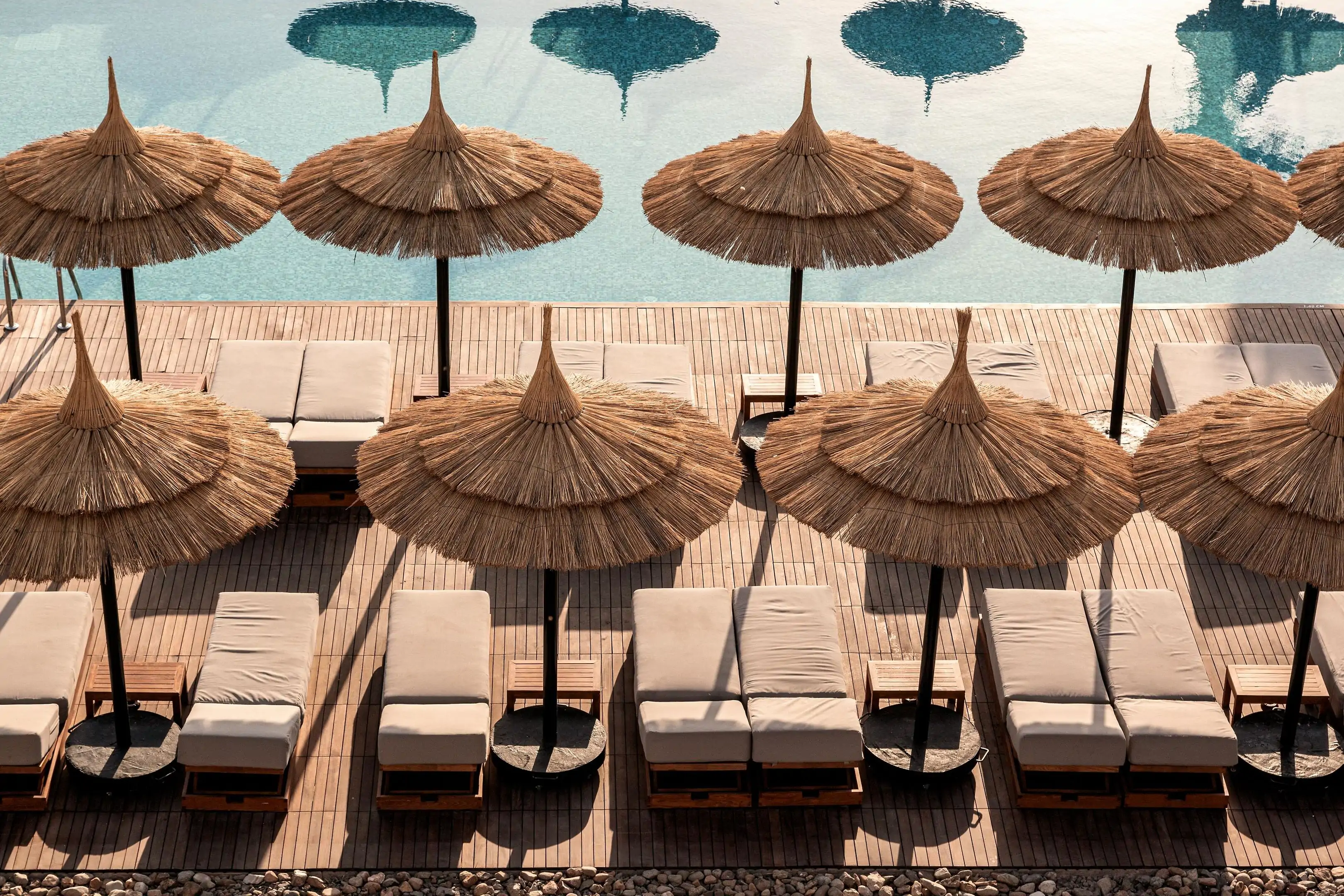 Smuk strand i Egypten