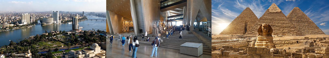 Kairo, Grand Egyptian Museum og pyramiderne i Giza