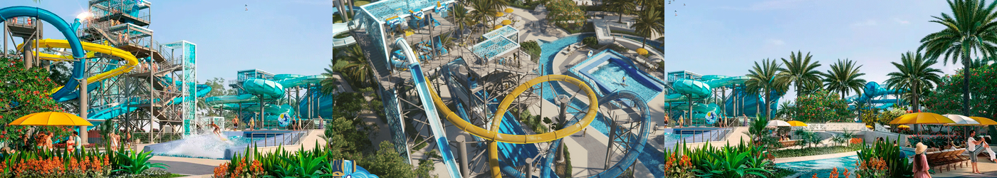 Marassi Water World med vandrutsjebaner og familieoplevelser