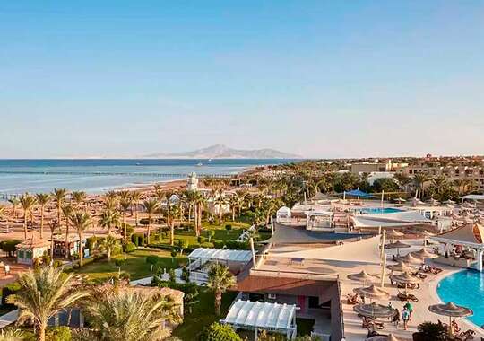 familievenligt hotel med en dejlig sandstrand ved Rødehavet