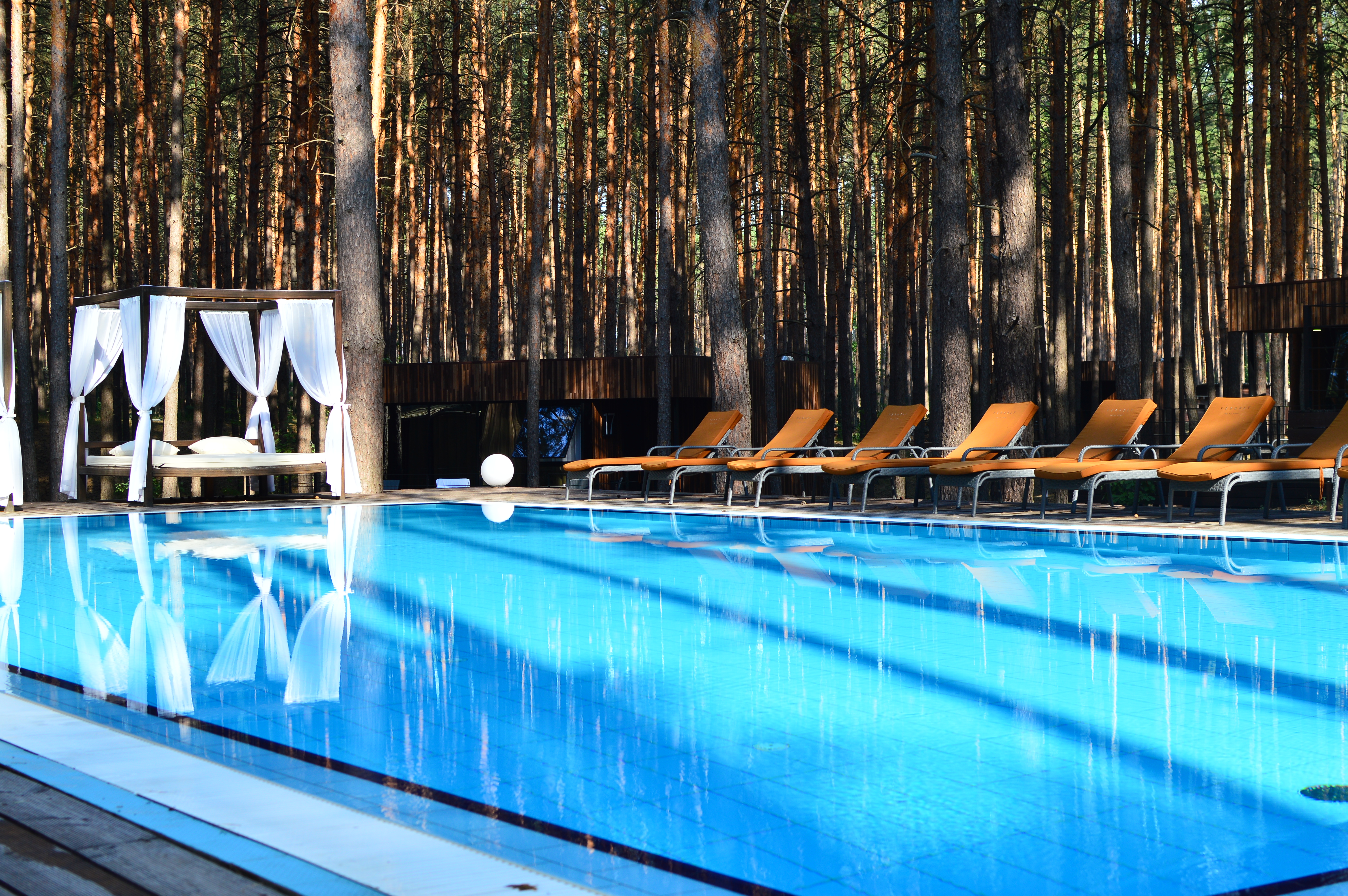 Lækker indendørspool område