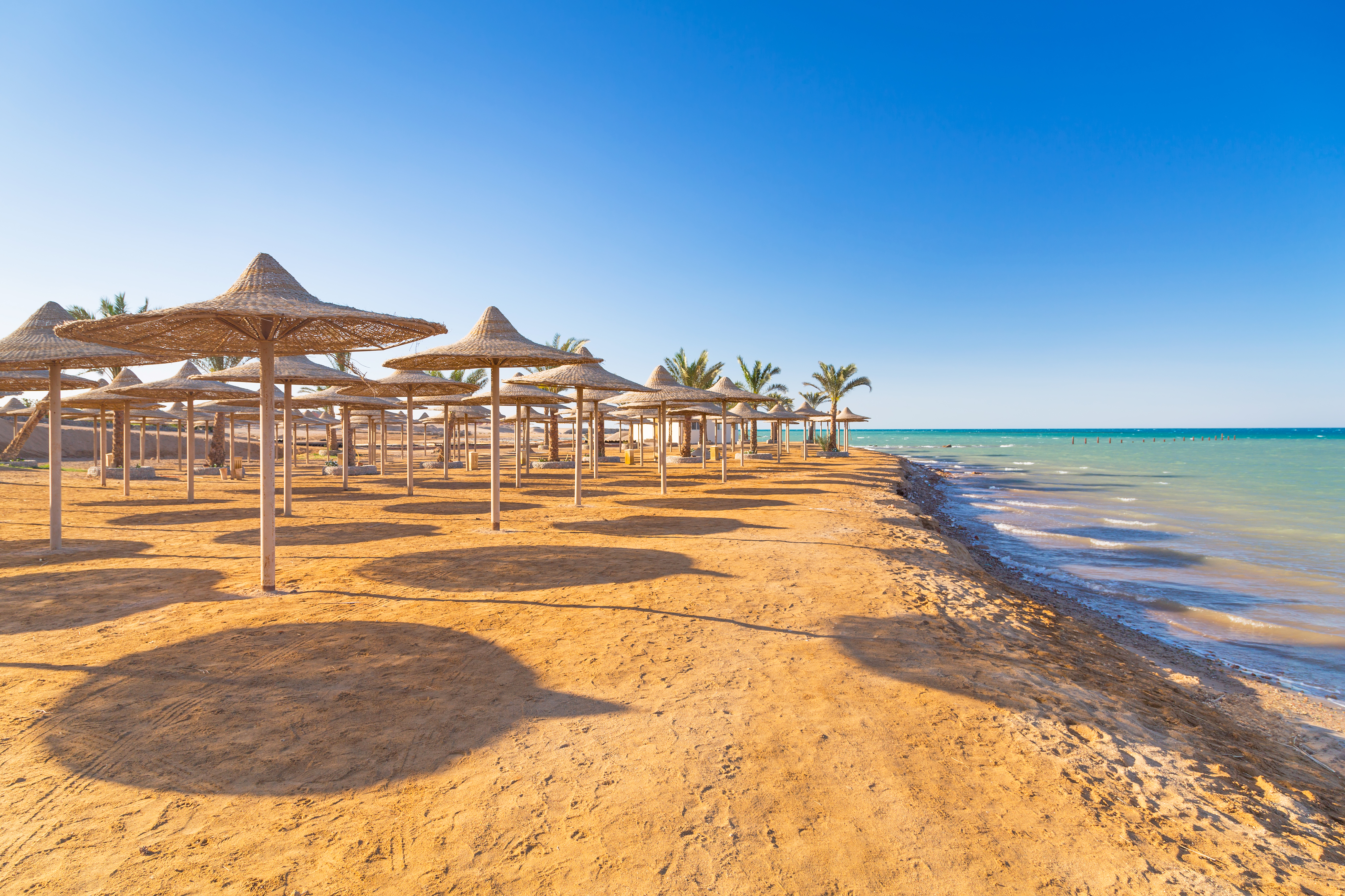 Sandstrand i Hurghada