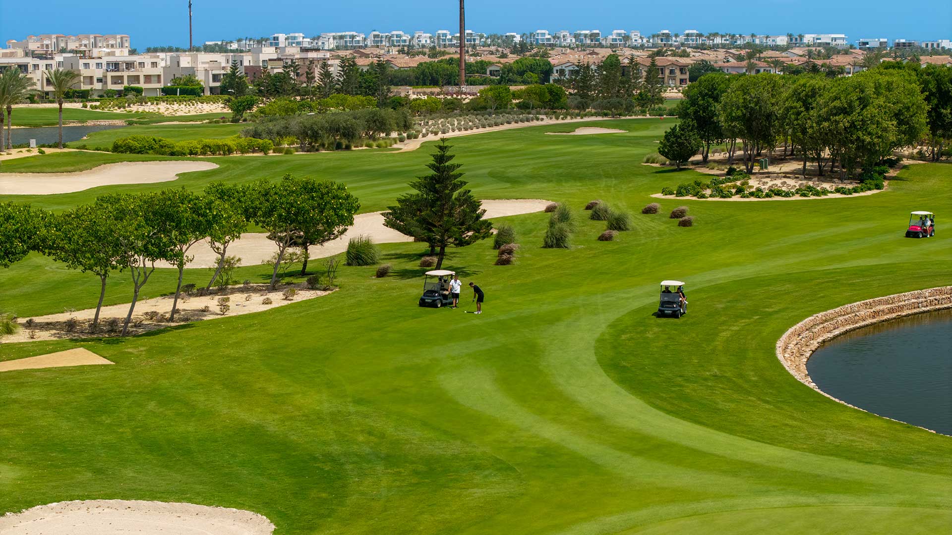 Golfbanen på  Golfrejse til Marassi Address Golf Resort 